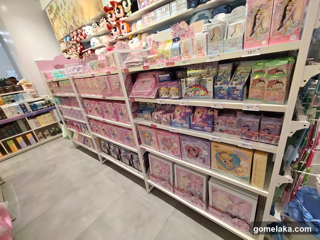 Store Interior with Merchandise
