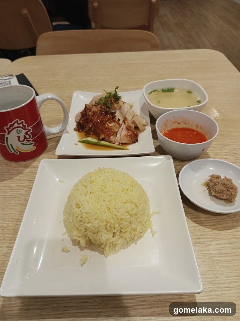 Restaurant Interior Meal Setup
