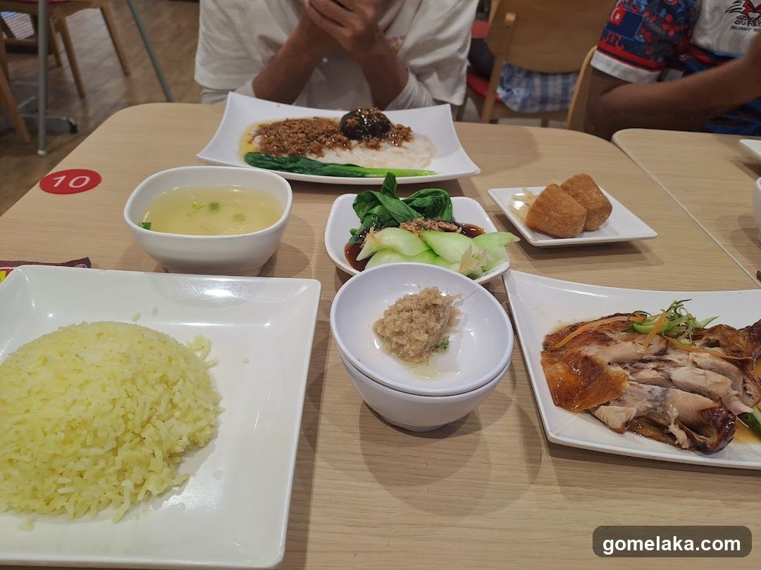Dining Table with Chinese Cuisine