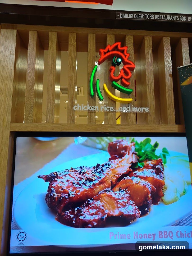 Restaurant Signage and Screen Display