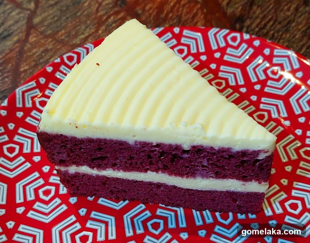 Slice of Red Velvet Cake