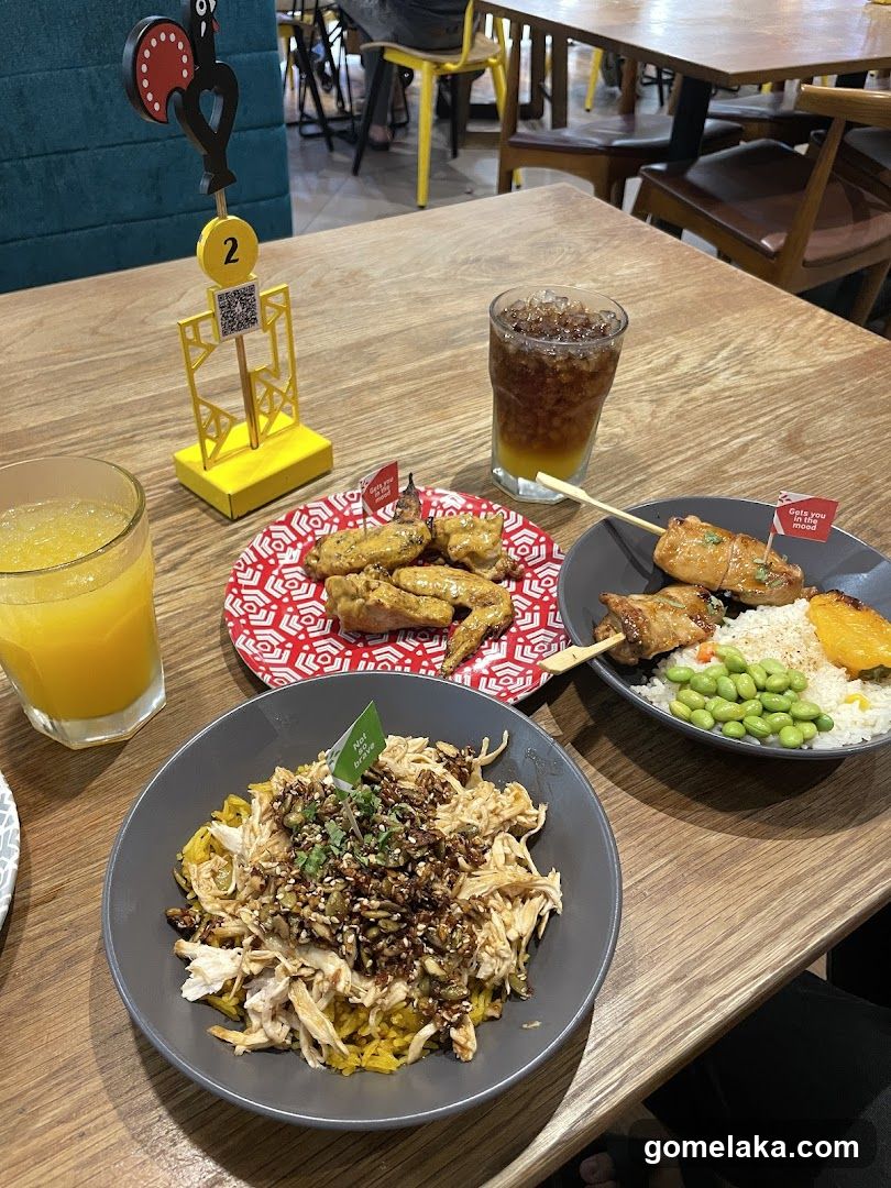 Restaurant Interior Table Setting
