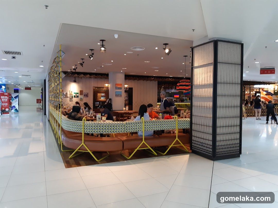 Shopping Mall Food Court Interior