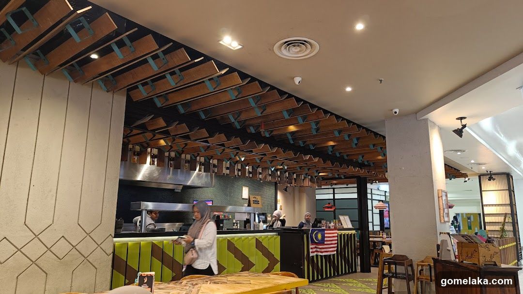 Interior of a restaurant or café