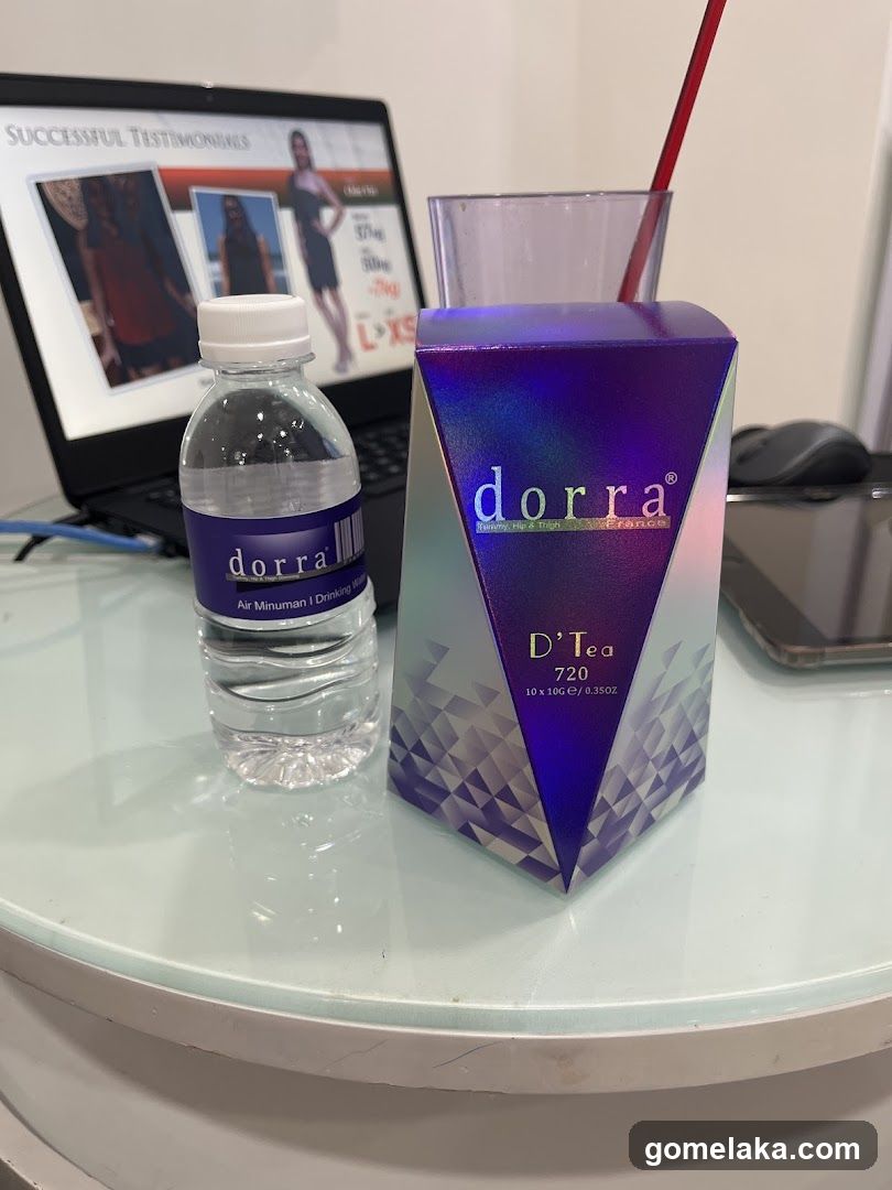 Table with Dorra Products