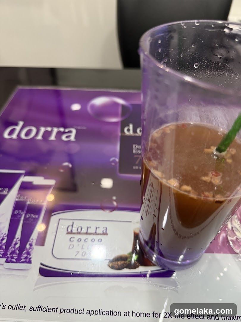 Product Display and Beverage
