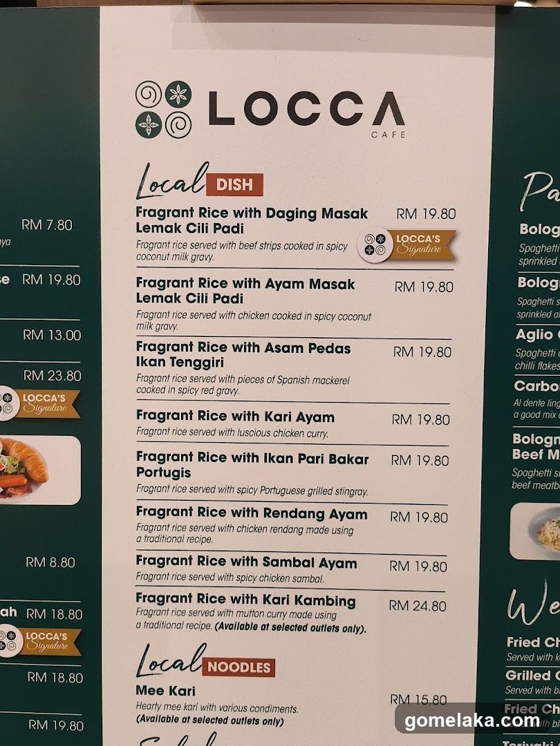 Locca Cafe Melaka
