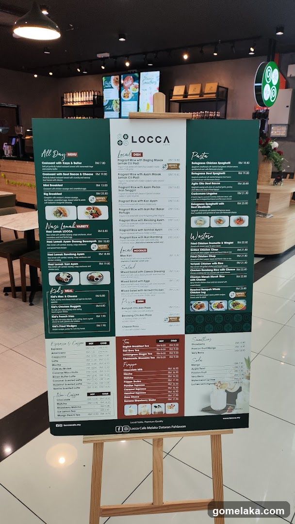 Locca Cafe Melaka