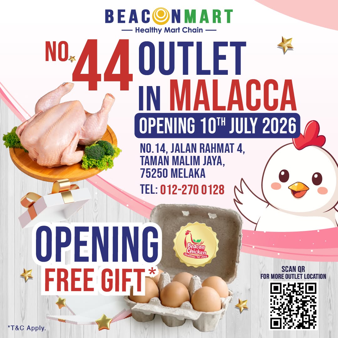 Beacon Mart Opens Its First Melaka Outlet in Taman Malim Jaya