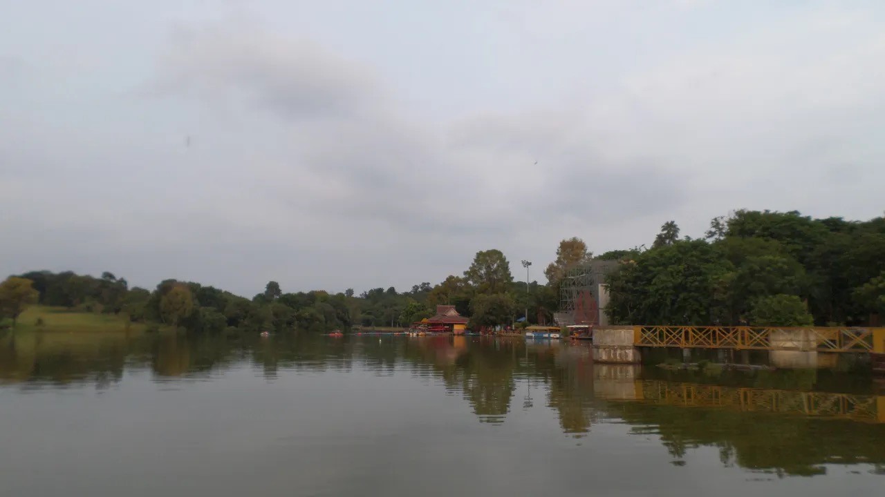Tasik Ayer Keroh lake and jetty, Melaka