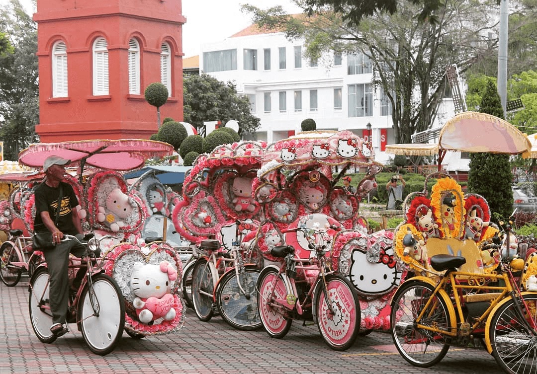 A Famosa Porta de Santiago gate Malacca