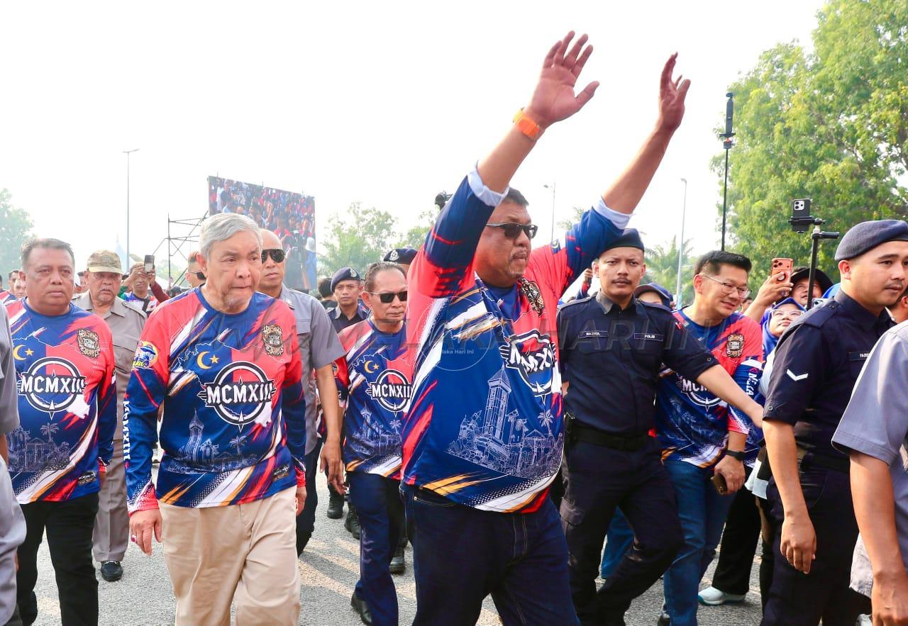 Deputy Prime Minister Ahmad Zahid Hamidi at the closing of Karnival Anak Muda Negeri Melaka 2026 at MITC