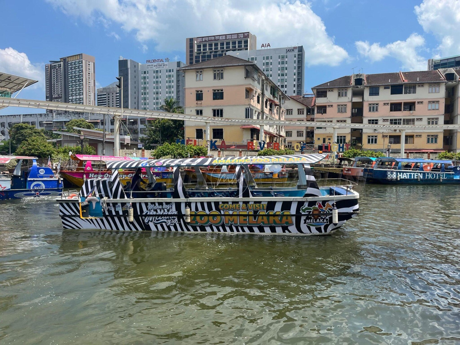 Melaka River Cruise boards at Pengkalan Rama from 2 November 2026