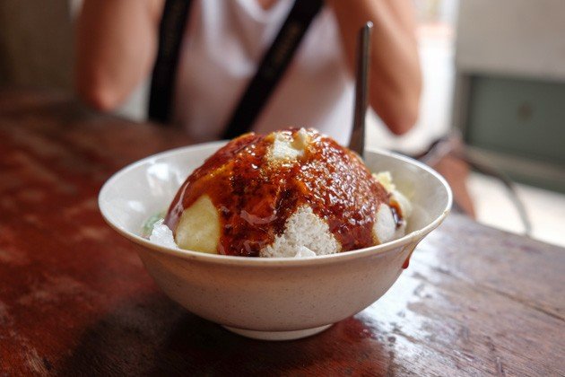 Cendol dessert at Jonker 88 in Malacca